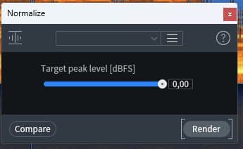C-kasetin äänitason normalisointi